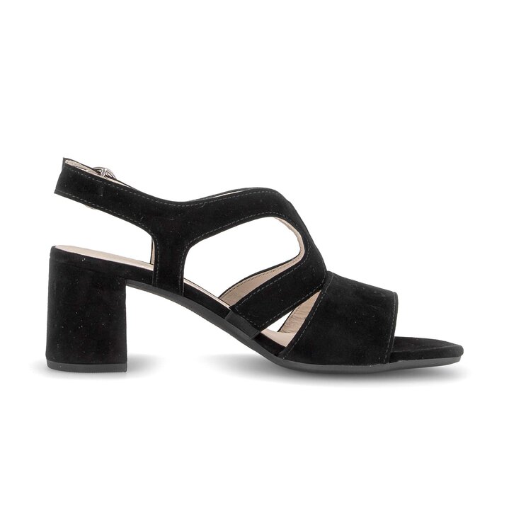 Riemchensandale schwarz #1