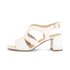 Riemchensandale creme