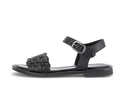 Sandale à bride noir