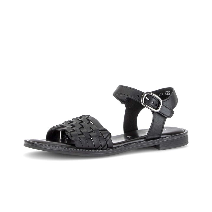 Sandal met riempjes zwart #2