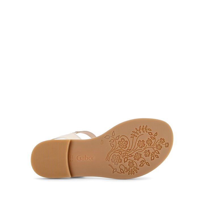 Riemchensandale beige #4