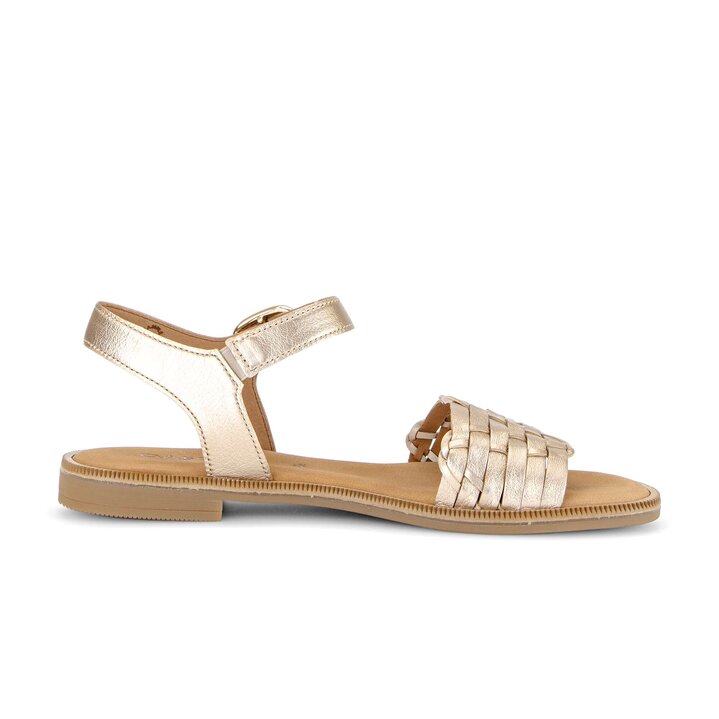 Sandale à bride or #1