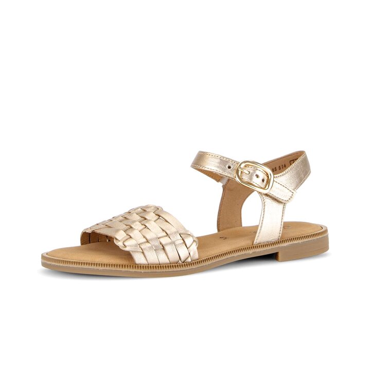 Sandale à bride or #2