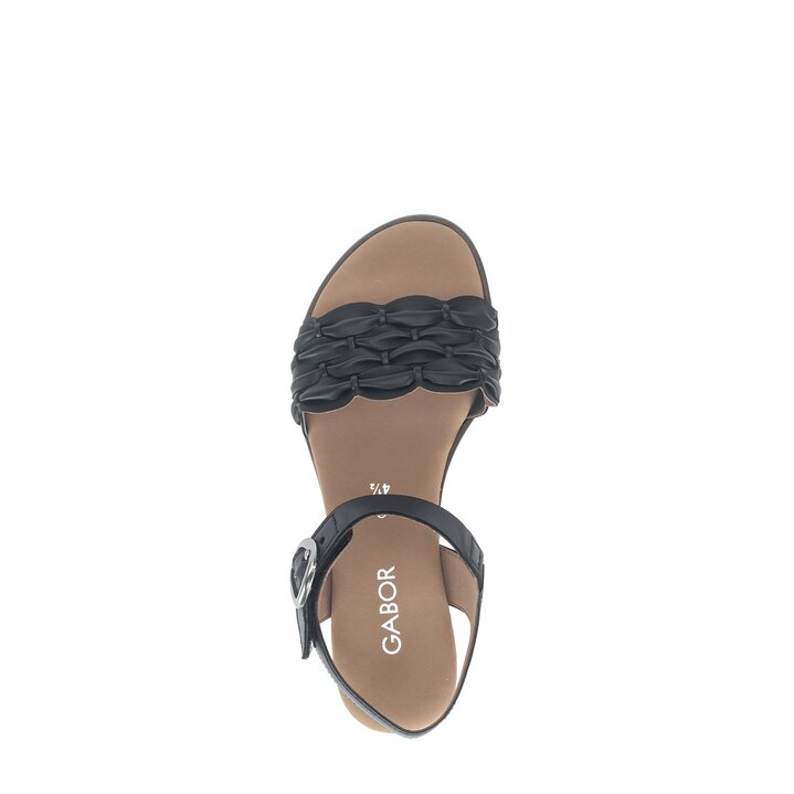 Sandale à bride noir #5