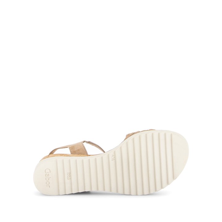 Riemchensandale beige #4