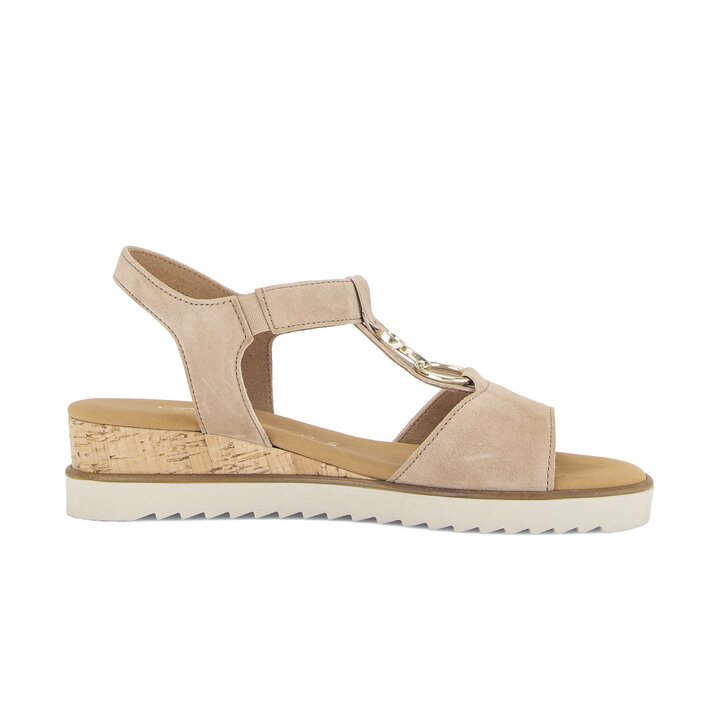 Riemchensandale beige #1