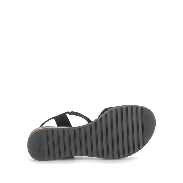 Sandal met riempjes zwart #4