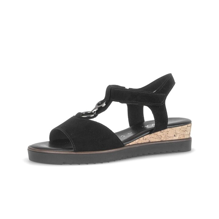 Sandal met riempjes zwart #2