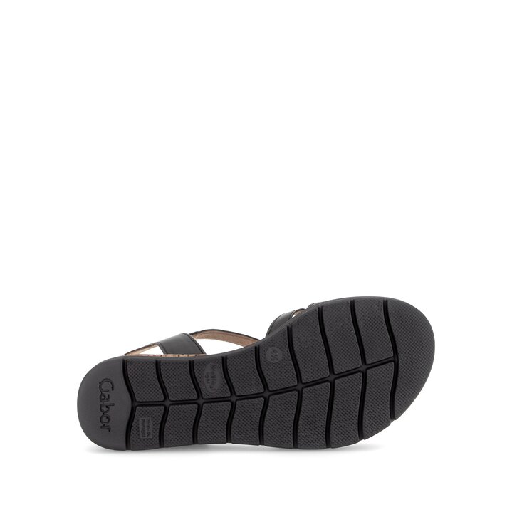 Plateau Sandale schwarz #4