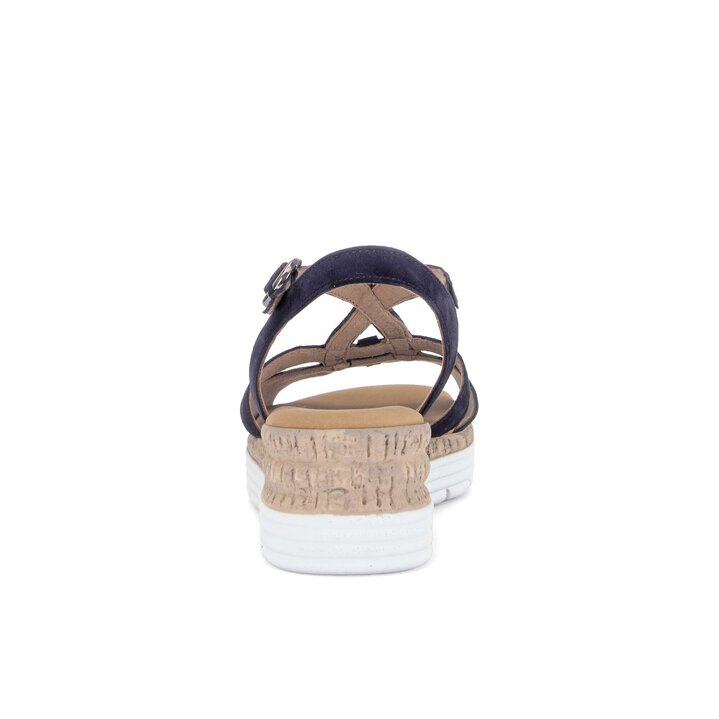 Plateau Sandale blau #3