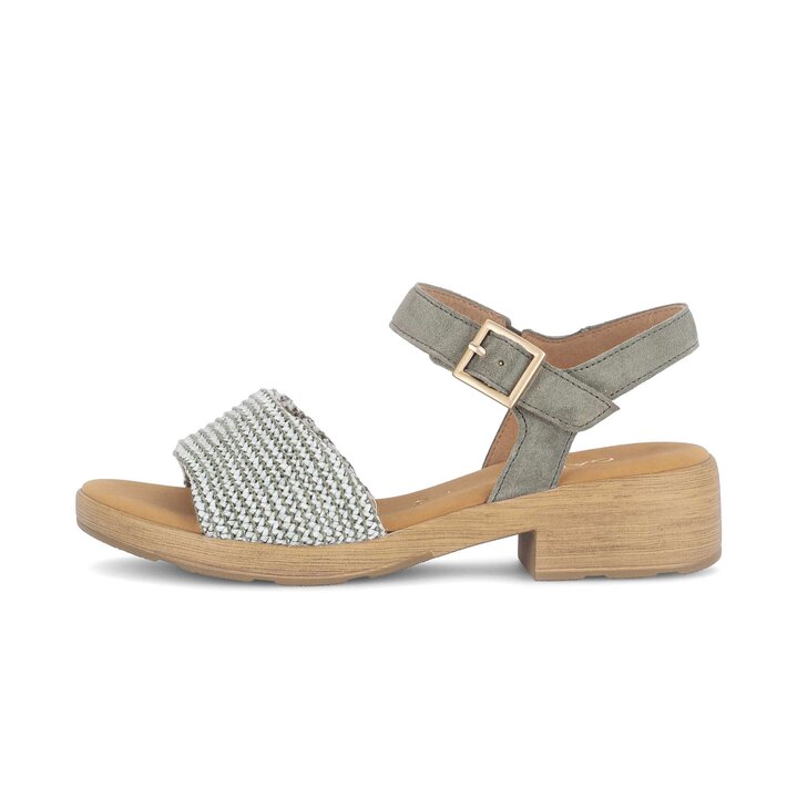 Sandal met riempjes groen #0