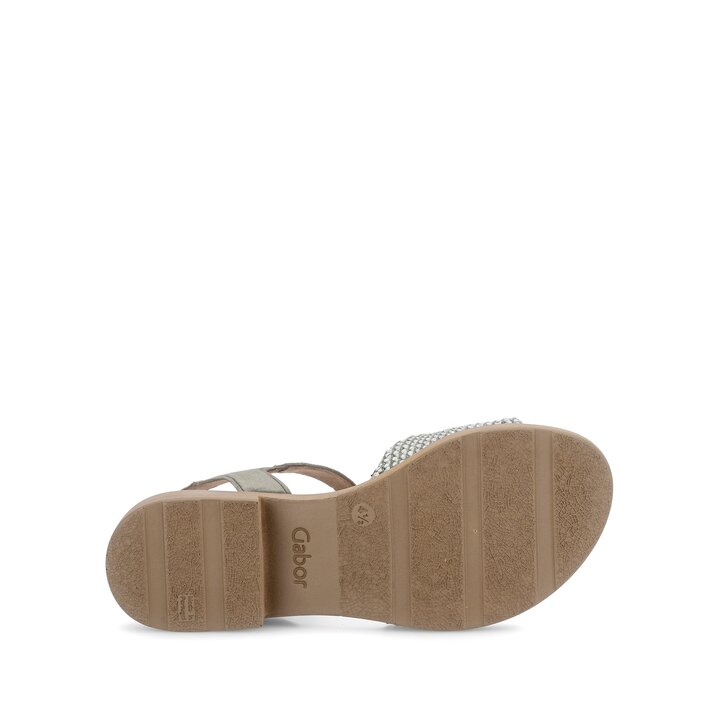 Sandal met riempjes groen #4