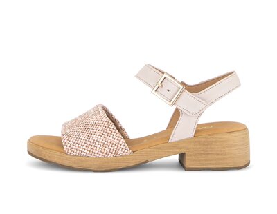 Riemchensandale rosa