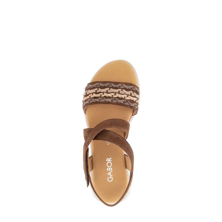 Riemchensandale braun #5