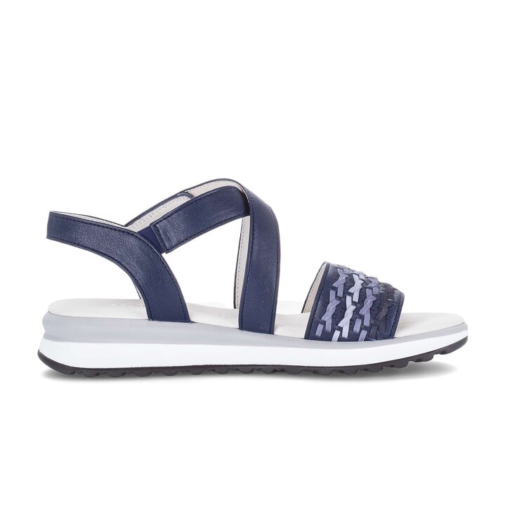 Sandale à bride bleu #1