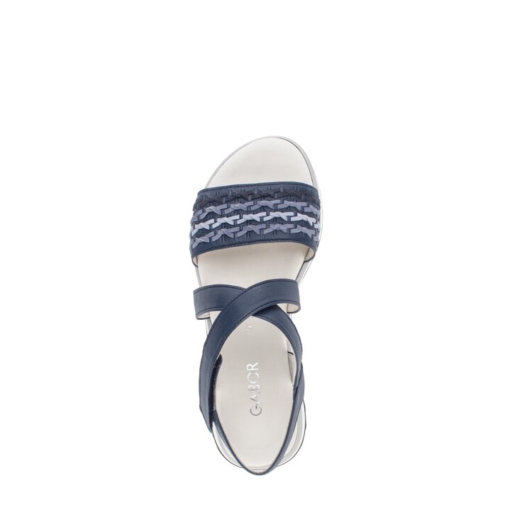 Sandale à bride bleu #5