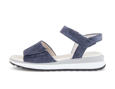 Sandale à bride bleu