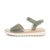 Sandal met riempjes groen