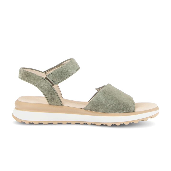 Sandal met riempjes groen #1