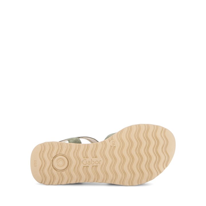 Sandal met riempjes groen #4