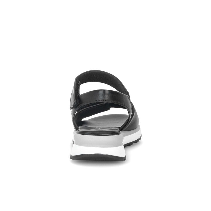 Riemchensandale schwarz #3