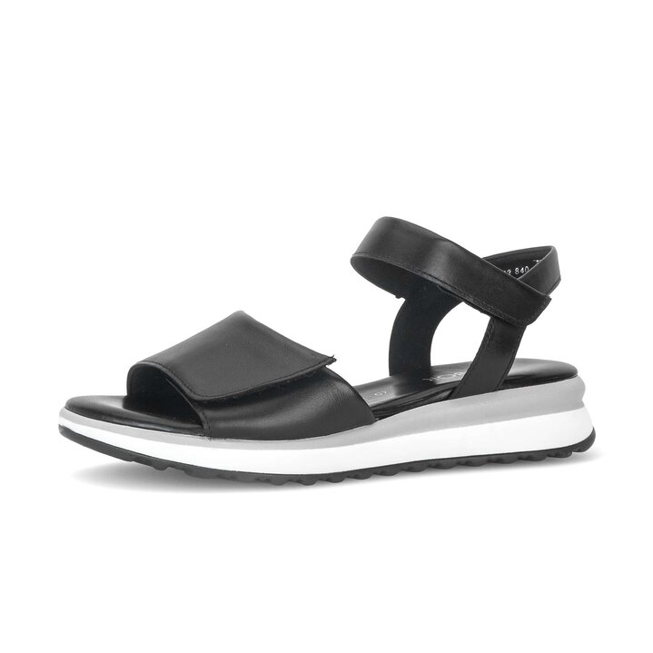 Riemchensandale schwarz #2