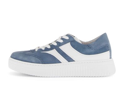 Basket basse bleu