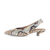 Slingback multicolore