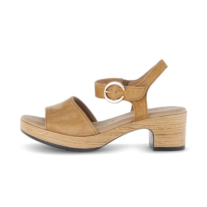 Plateau Sandale braun #0