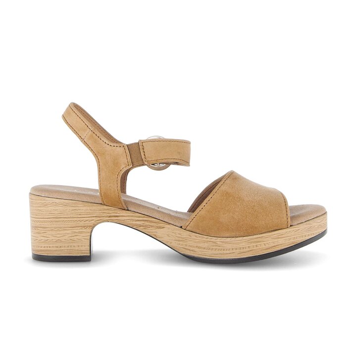 Plateau Sandale braun #1