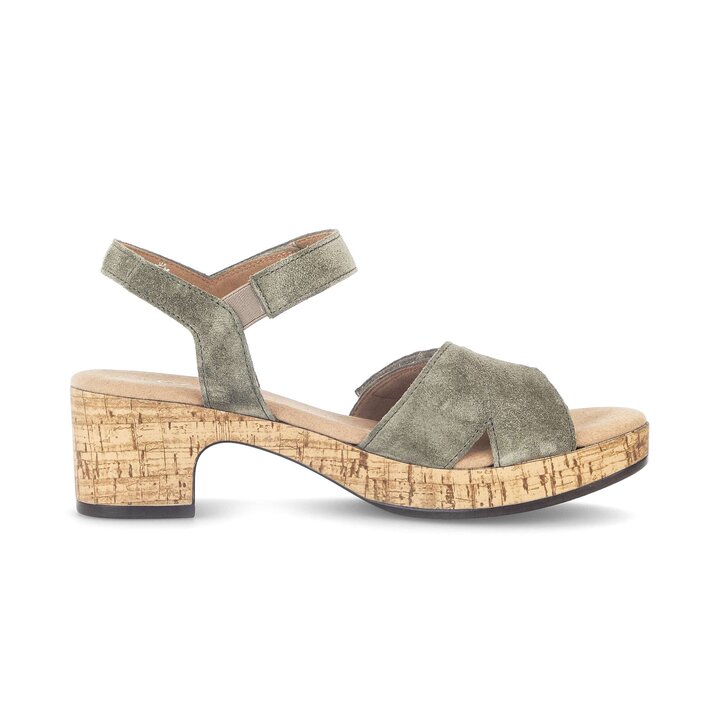 Plateau Sandale grün #1