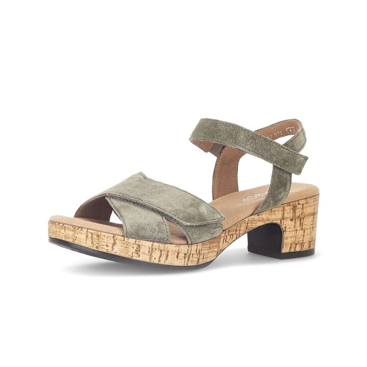 Plateau Sandale grün #2