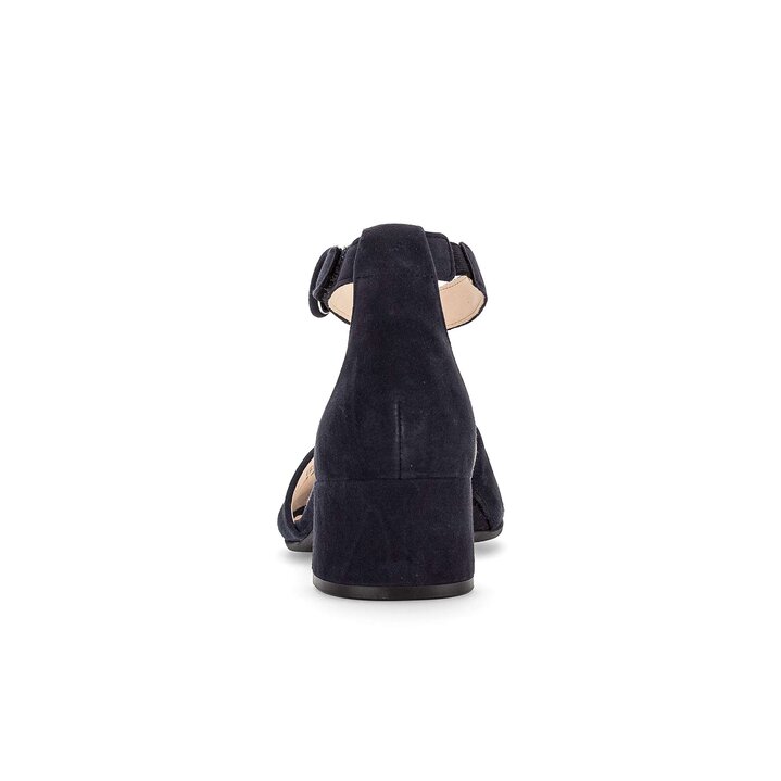 Décolleté con cinturino blu #3