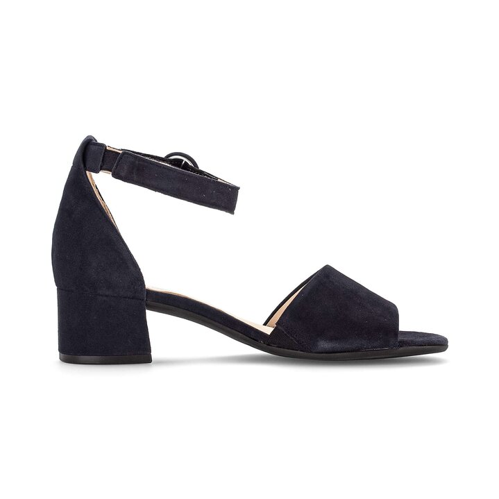 Décolleté con cinturino blu #1