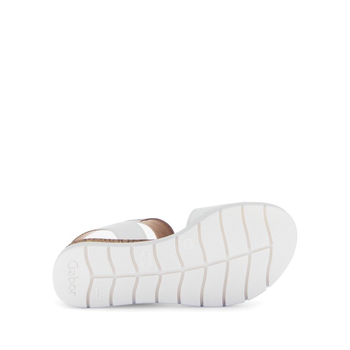 Platåsandaler vit #4
