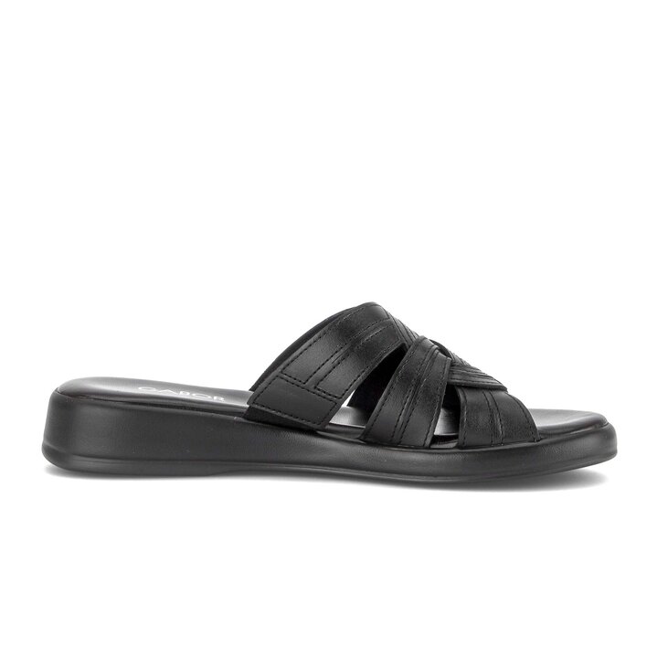 Pantolette schwarz #1