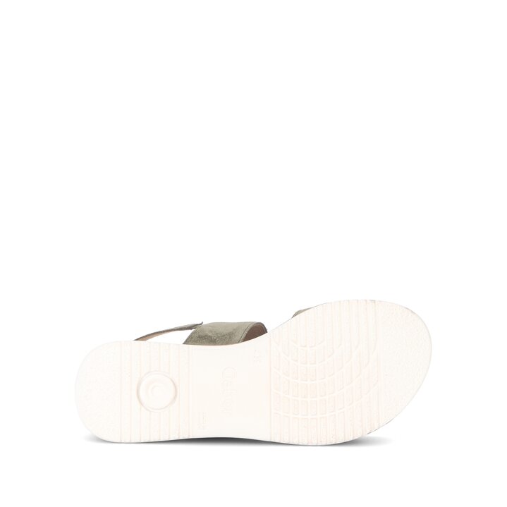 Sandale à plateforme vert #4