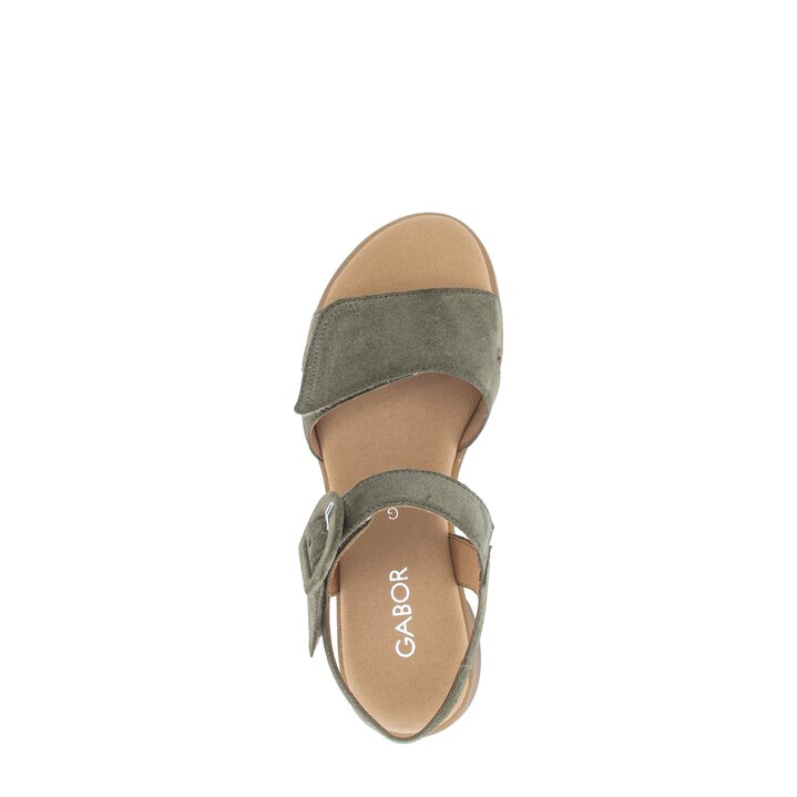 Remsandaler grön #5