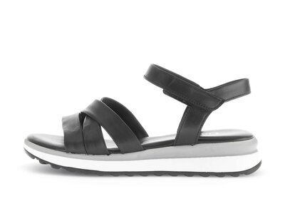 Sandale à bride noir