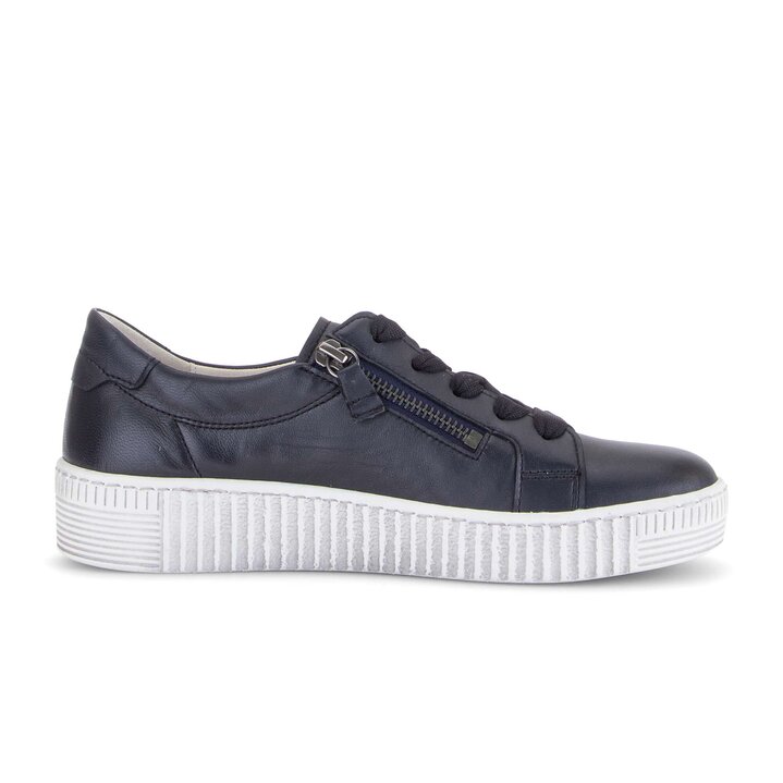 Lage sneaker blauw #1