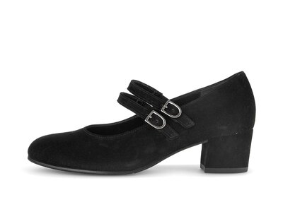 Spangenpumps schwarz