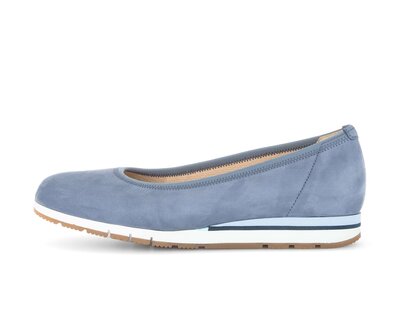 Sportliche Ballerina Blau