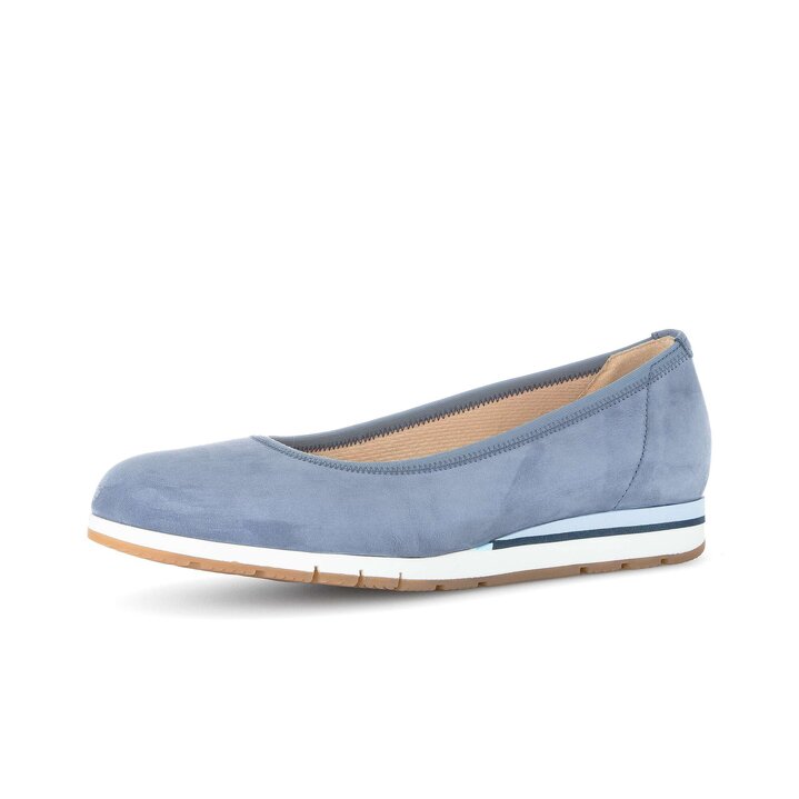 Sportliche Ballerina Blau #2
