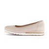 Sportliche Ballerina beige