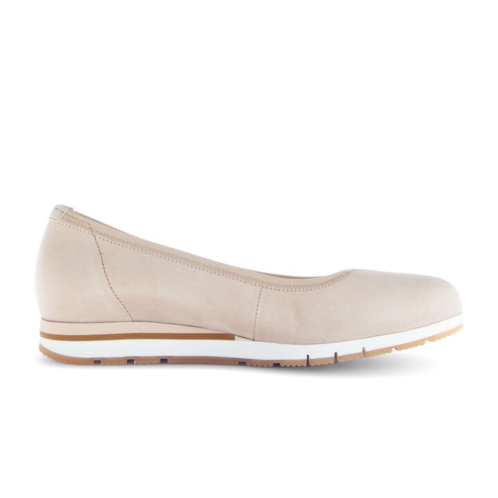 Sportliche Ballerina beige #1