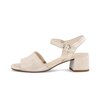 Sandale à bride beige