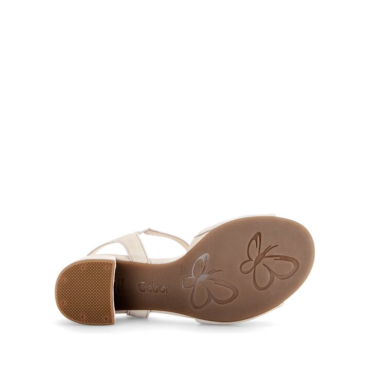 Sandalo con cinturino beige #4