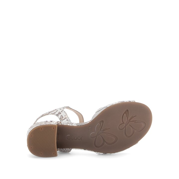 Riemchensandale beige #4