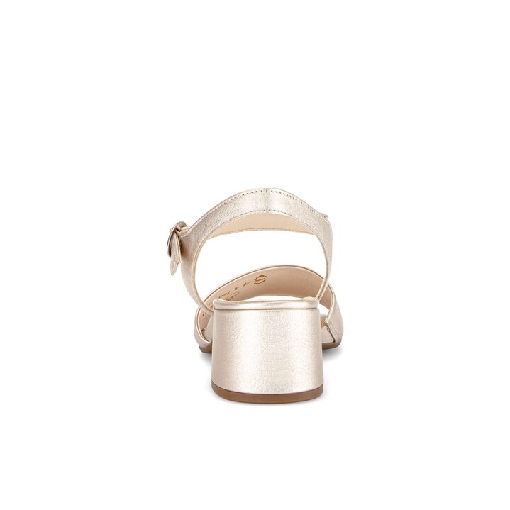 Riemchensandale gold #3