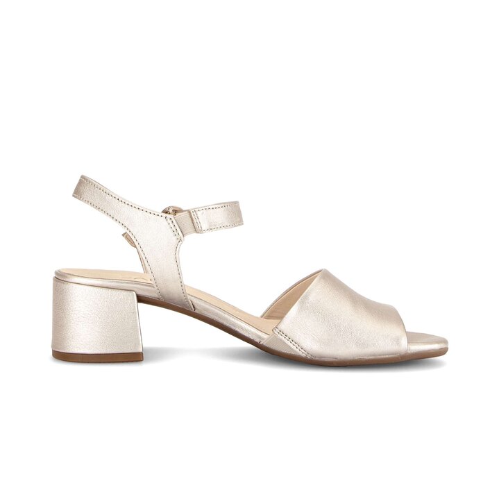 Riemchensandale gold #1